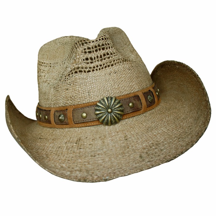 Straw hat, "Colorado", not waterproof